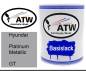 Preview: Hyundai, Platinum Metallic, GT: 1L Lackdose, von ATW Autoteile West.